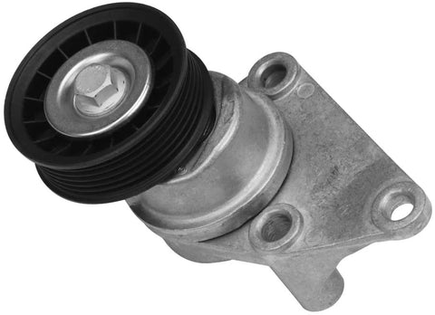 Automatic Serpentine Belt Tensioner and Pulley Assembly - Replaces 38158, 88929140 - Fits Chevy Avalanche, Silverado, Tahoe, Trailblazer, GMC Sierra, Yukon, Cadillac Escalade, Buick Rainier