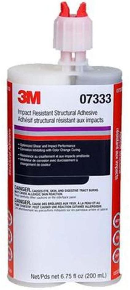 3M 07333 Impact Resistant Structural Adhesive Cartridge - 200 mL