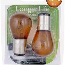 Philips 2057NA LongerLife Miniature Bulb, 2 Pack