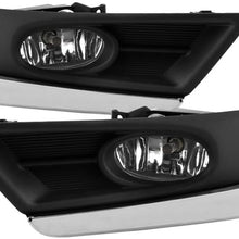 Spyder Auto Spyder 5084897 Honda CRV 2017-2018 OEM Chrome Trim Fog Lights W/Switch and Cover - Clear