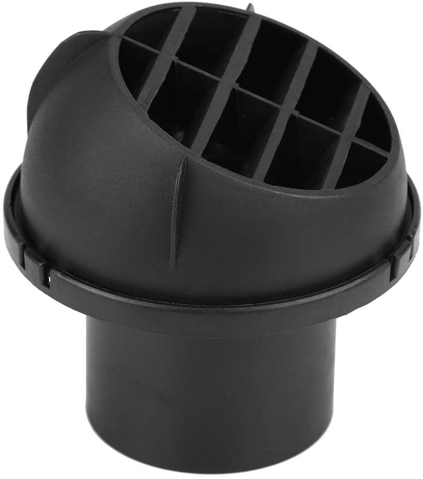 Air Vent Outlet, 60mm Auto Car Heater Ducting Warm Air Vent Outlet -Rotatable 360 Degrees