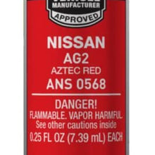 Dupli-Color ANS0568 Aztec Red Nissan Exact-Match Scratch Fix All-in-1 Touch-Up Paint - 0.5 oz.