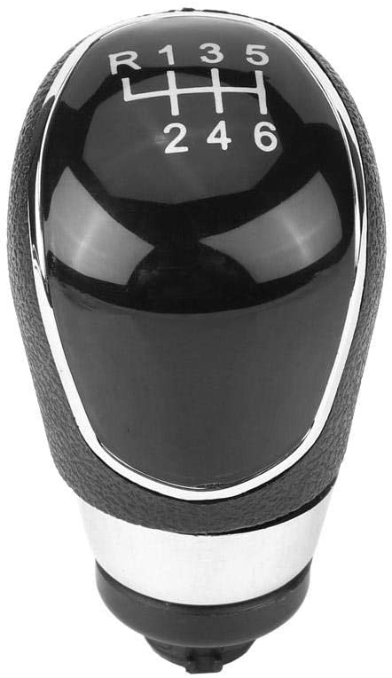 Gear Shifter Knob, Convenient And Practical Car 6 Speed Shift Knob Gear Stick Shift For Ford Focus Mk3 Black