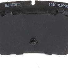 ECCPP Brake Pads, 8pcs Front Rear Ceramic Disc Brakes Pads Set fit for 2005-2007 Ford Five Hundred, Ford Freestyle 2009 Ford Taurus Ford Taurus X 2005 2007 Mercury Montego 2008 2009 Mercury Sable