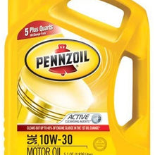 Pennzoil 550028527 10W-30 Motor Oil - 5.1 Quart Jug