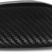 Gear Shift Knob Frame, Carbon Fiber Car Gear Shift Knob Head Cover Trim for A4 S4 RS4 B9 A5 S5 RS5 Q5 Q7