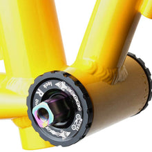 BESPORTBLE Road Bike Bottom Bracket Taper Bottom Bracket Ceramics Central Axis Titanium Alloy Square Hole for Bike Mountain Bike Parts 119mm Red