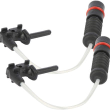 INEEDUP wear sensor disc brake pads 2pcs Front Rear Induction Line fit for Mercedes-Benz 500E/500SEC/500SEL/500SL/560SEC/560SEL/560SL/600SEC/600SEL/600SL/C220/C230/C280/C36 AMG/CL500/CL600