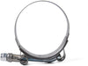 Fdrtew Car Bulbs-Car Film-Car Phone Holder-Car Interior 4 PCS Stainless Steel T-Bolt Hose Clamps Pipe Clip Fuel Line Clip, Size: 67-75mm
