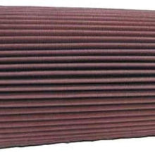 K&N Universal Clamp-On Air Filter: High Performance, Premium, Washable, Replacement Filter: Flange Diameter: 4 In, Filter Height: 14 In, Flange Length: 1.75 In, Shape: Round Tapered, RE-0880