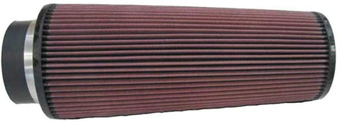 K&N Universal Clamp-On Air Filter: High Performance, Premium, Washable, Replacement Filter: Flange Diameter: 4 In, Filter Height: 14 In, Flange Length: 1.75 In, Shape: Round Tapered, RE-0880