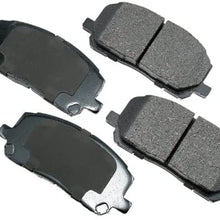 Akebono ACT884 Proact Ultra Premium Ceramic Disc Brake Pad kit
