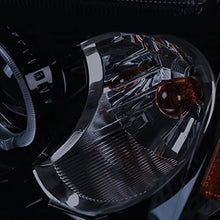 Spec-D Tuning 2LHP-CV01G-TM Honda Civic Dual Halo Led Glossy Black Projector Headlights