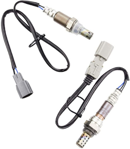 higherbro 2x Oxygen O2 sensor 1 & 2 for 2005 2006 2007 2008 Scion tC 2.4L Upper Lower Upstream + Downstream