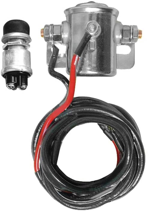 Longacre Racing 52-45800 Solenoid W/Starter Button
