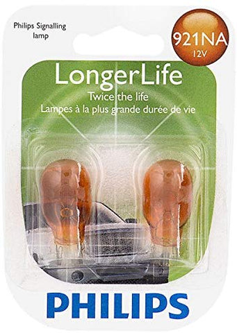 Philips 921NA LongerLife Miniature Bulb, 2 Pack