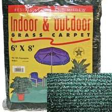 Outdoor Grass Mat for Patios, RV, Camping (6x8 Feet), Green