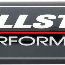 Allstar ALL40245 Black 12" Long x 2" Diameter Anodized Aluminum -10 AN Inlet/Outlet In-Line Fuel Filter Housing