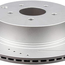 BRAKEUS Brake Rotors Ceramic Pads Fit for Infiniti FX35 FX37 FX45 JX35 M35h M37 M56 Q50 Q60 Q70 Q70L QX60 QX70, for Nissan Murano Pathfinder Quest,Clip Hardware