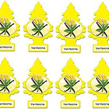 LITTLE TREES Car Air Freshener | Hanging Paper Tree for Home or Car | Vanillaroma Scent | Pack of 12