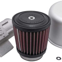 K&N Vent Air Filter/ Breather: High Performance, Premium, Washable, Replacement Engine Filter: Flange Diameter: 2 In, Filter Height: 3.5 In, Flange Length: 0.625 In, Shape: Breather, 62-1400