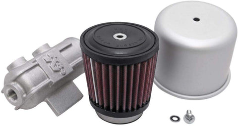 K&N 62-1400 Vent Air Filter / Breather: Vent Air Filter/ Breather; 2 in (51 mm) Flange ID; 3.5 in (89 mm) Height; 3 in (76 mm) Base; 3.5 in (89 mm) Top