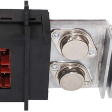 HZTWFC Heater Blower Motor Fan Resistor Compatible for Opel Vectra B 1998 Diesel 74kW SOV11040 OEM # 1808444