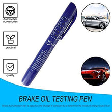 LANGYINH Brake Fluid Tester Auto Brake Oil Testing Pen Automotive Tools for DOT3 DOT4 Brake Fluid,Blue