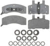 ACDelco 14D370MH Advantage Semi-Metallic Front Disc Brake Pad Set with Hardware