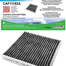 Cleenaire CAF11182A The Most Advanced Protection Against Dust, Smog, Gases, Odors and Allergens, Cabin Filter For 09-19 Honda Fit 16-18 Civic 11-18 CR-Z 10-14 Insight 16-19 HRV