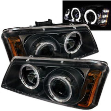 Spyder Auto PRO-YD-CS03-AM-BK Chevy Silverado 1500/2500/3500 Black Halo LED Projector Headlight with Replaceable LEDs
