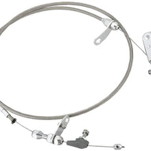 Gazechimp Stainless Steel Transmission Kick Down Cable Detent for Chrysler 727 Trans