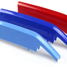 for 1 Serie E81 E82 E87 E88 2004-2011 M Colour Front Grille Grill Cover Insert Trim Clips (12 Grilles Sharp Angle)