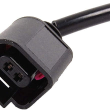 Bapmic 95561236500 Front + 95561236530 Rear Brake Pad Wear Sensor for Porsche Q7 Cayenne Touareg