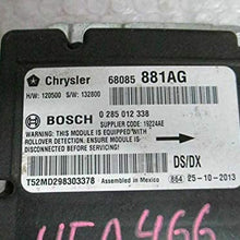 REUSED PARTS Bag Control Module Fits 13-18 Fits Dodge 1500 Pickup p68085881AG 68085881AG