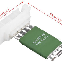 Blower Motor Resistor,Car Motor Heater Fan Blower Control Resistor for Seat Skoda 1K0959263A