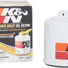 K&N Premium Oil Filter: Protects your Engine: Compatible with Select BUICK/CADILLAC/CHEVROLET/FORD Vehicle Models (See Product Description for Full List of Compatible Vehicles), HP-2011