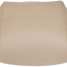 Real Leather Center Console Lid Armrest Cover Fits Honda Pilot 2009-2015 Beige Tan