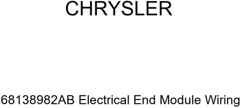 Genuine Chrysler 68138982AB Electrical End Module Wiring