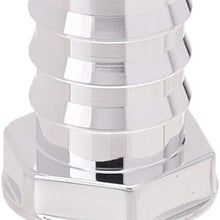 Meziere WPM34U 3/4" Polished Barb Port Fitting