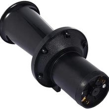 Car Horn, 12V 110DB Auto Car Truck Antique Vintage Old Style Horn Siren AHH-OOO-GAH AHOOGA OOGA(Black)