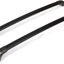 ECCPP Roof Rack Rails Luggage Racks Fit for Toyota Highlander 2014-2019,Max Load Up to 165LBS Can Carry Bicycles, Kayaks, Snowboards Cargo Bars Carrier