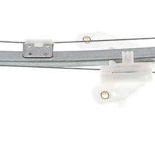 Rear Passenger Side Power Window Regulator and Motor Assembly Compatible with 2016-2019 Honda Civic