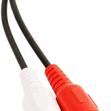 2 Pack 2 x RCA Male, 1 X 3.5mm Stereo Female, Y-Cable 6 Inch, CNE63102