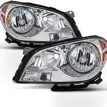 For 2008 2009 2011 2012 Chevy Malibu Driver & Passenger Both Side Headlights Headlamps Assembly