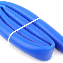 OCPTY Radiator Coolant Hose Kit Fits 3 ft 7/8 ID FlexFab 5526 Blue Silicone Heater Hose 22mm 350F Radiator Coolant .88 Radiator Hose