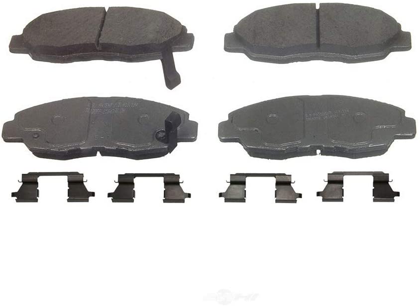 AutoDN FRONT 4PCS Ceramic Disc Brake Pad Set Compatible With HONDA CIVIC 1996-2001/2004-2011