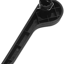 Seat Recliner Handle LH Driver Side Front Ebony for Chevy GMC Pickup Truck SUV (Black)