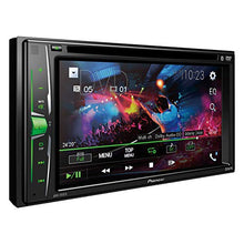 Pioneer AVH-210EX Double DIN Bluetooth In-Dash DVD/CD AM/FM Front USB Digital Media Car Stereo Receiver 6.2" WVGA Touchscreen Display, Apple iPhone and Android Music Support/FREE ALPHASONIK EARBUDS