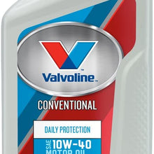 Valvoline VV141 All Climate SAE 10W-40 Turbo Approved Motor Oil - 1 Quart Bottle (Case of 12)